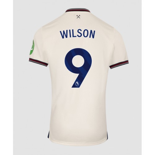 Lacne Muži Futbalové dres West Ham United Callum Wilson #9 2025-26 Krátky Rukáv - Preč Lacne Muži Futbalové dres West Ham United Callum Wilson #9 2025-26 Krátky Rukáv - Preč